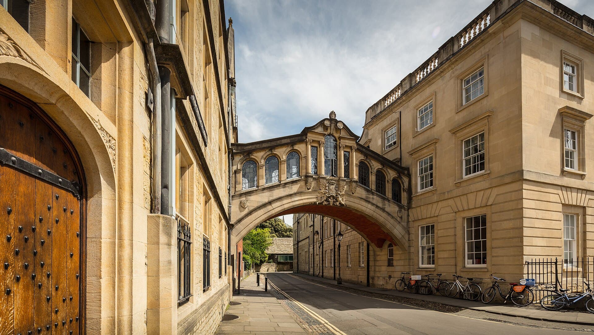 The Bridge of Sighs at the University of Oxford