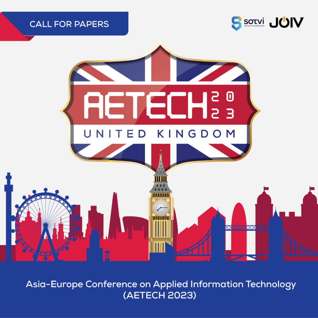 The 1st 2023 Asia-Europe Conference on Applied Information Technology 2023 (AETECH)